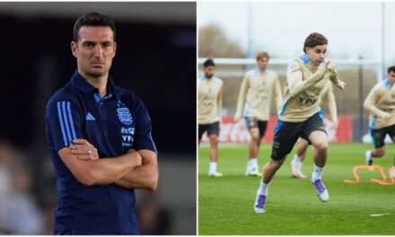 Lionel Scaloni planea variantes en la Selección Argentina y aún mantiene una incógnita