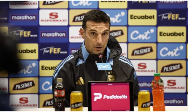 Lionel Scaloni, visiblemente triste, analizó la derrota de la Selección Argentina ante Ecuador