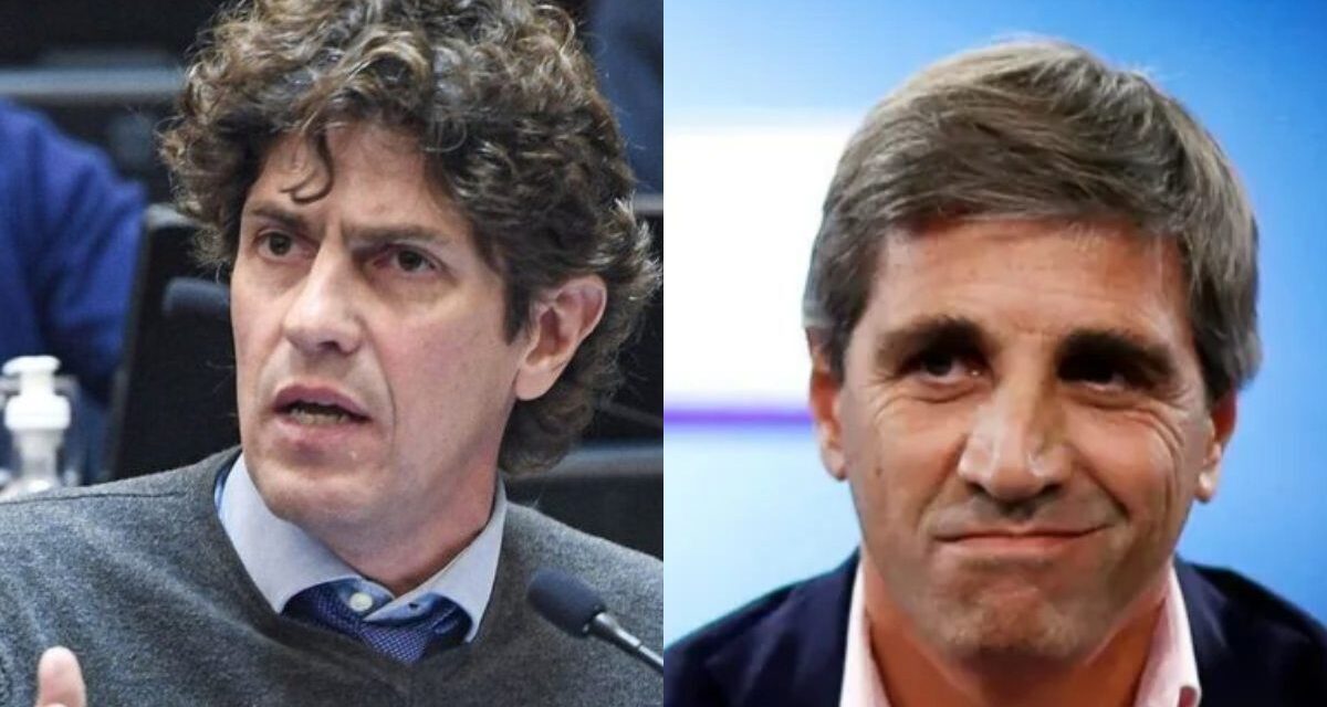 Martín Lousteau acusó a Luis Caputo de ludópata por apostar con los dólares del FMI y del Tesoro