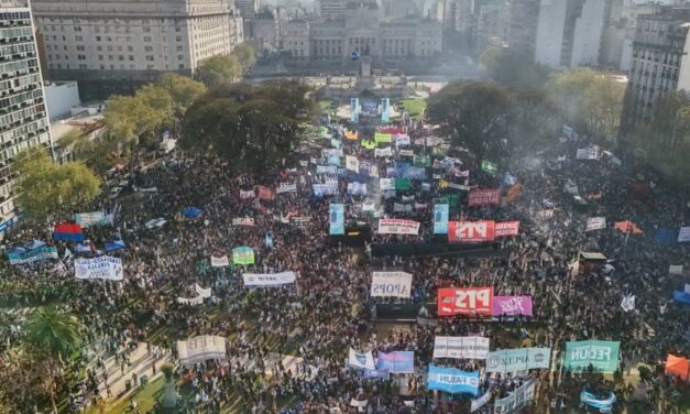 La UBA agradeció el apoyo a la marcha federal y pidió al Senado ratificar la Ley de Financiamiento Universitario