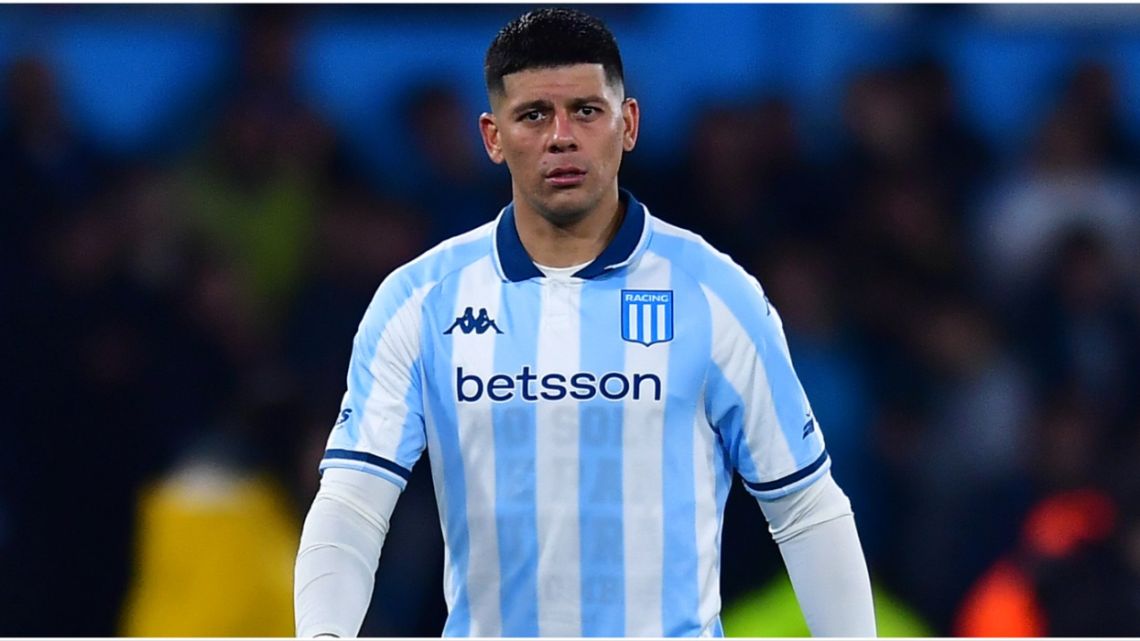 Marcos Rojo se perderá los cuartos de final de la Copa Libertadores por una sanción de la Conmebol