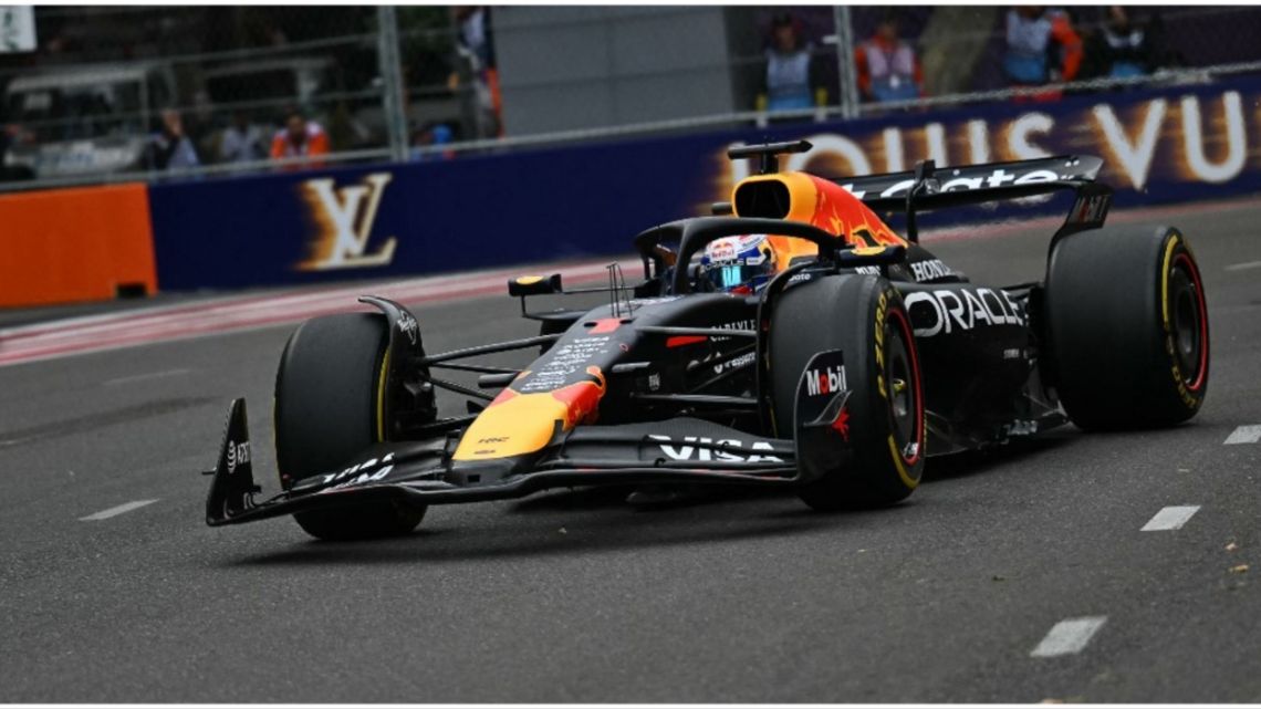 Max Verstappen se quedó con la Pole Position del Gran Premio de Azerbaiyán
