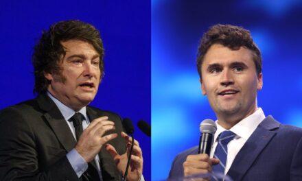 Javier Milei habló por video en el evento de Vox en Madrid y se comparó con Charlie Kirk