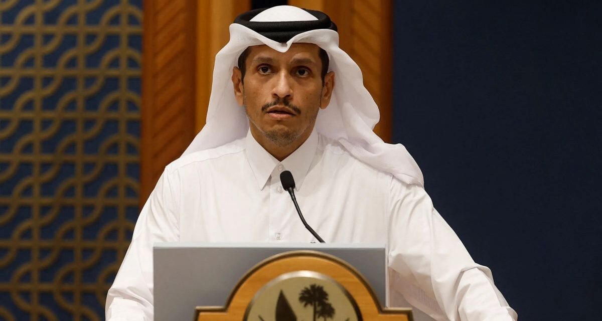 El primer ministro de Qatar aseguró que el ataque de Israel mató cualquier esperanza para los rehenes en Gaza