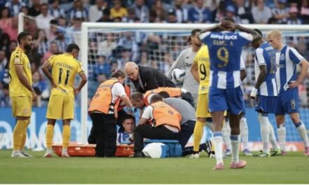 Lesión de Nehuén Pérez en Porto