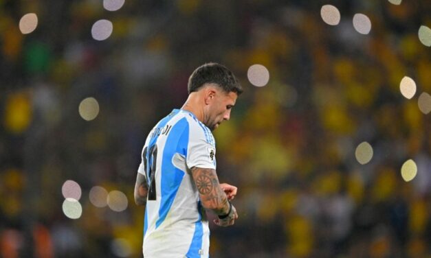 Nicolás Otamendi fue expulsado en la Selección Argentina y podría perderse el Mundial 2026