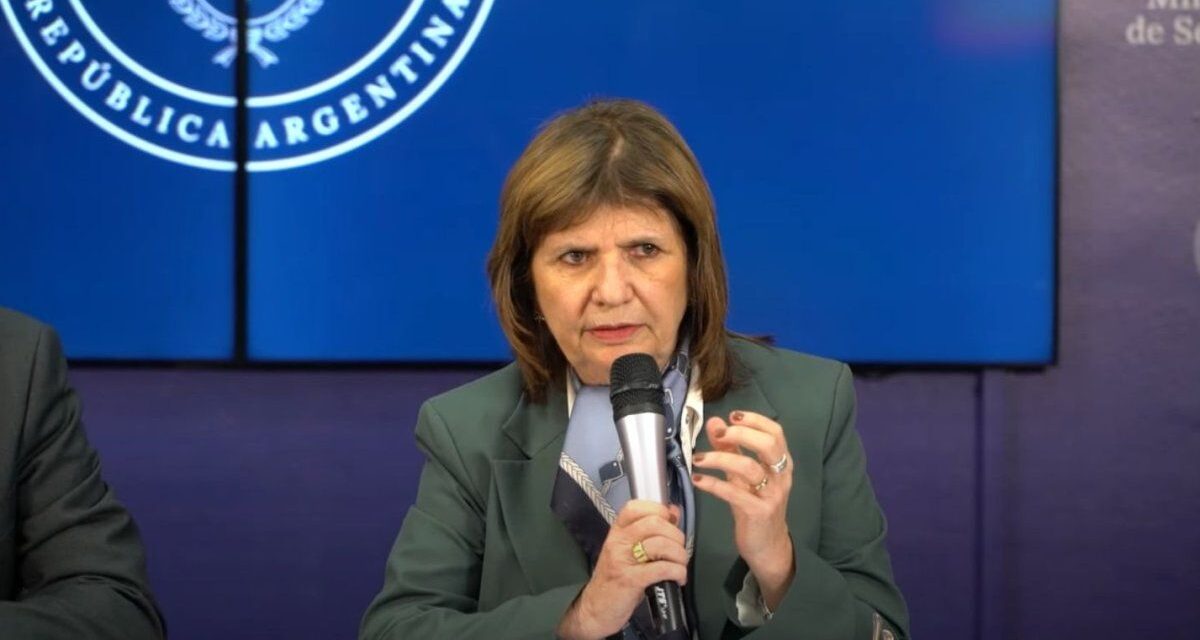 Patricia Bullrich presentará un operativo narco internacional que decomisó 500 kilos de cocaína