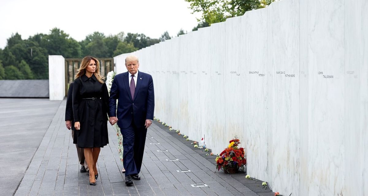 Trump encabezó un acto de homenaje a las víctimas y anunció que condecorará a Charlie Kirk