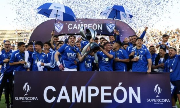 El modesto premio que recibió Vélez por ganar la Supercopa