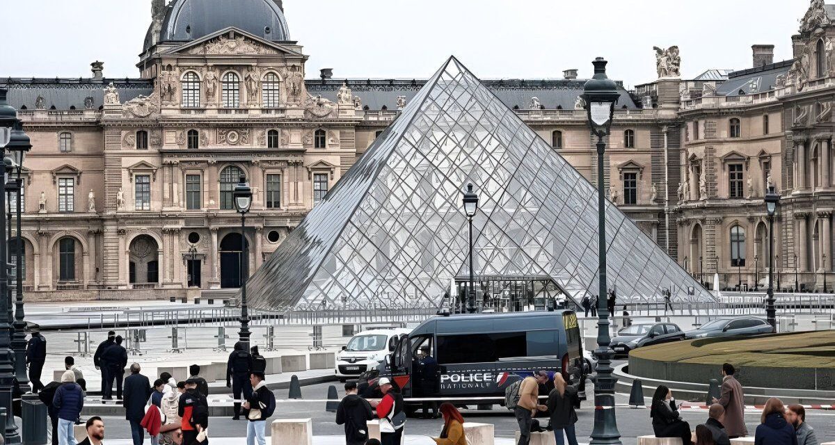 Cayó parte de la banda detrás del audaz robo al Museo del Louvre