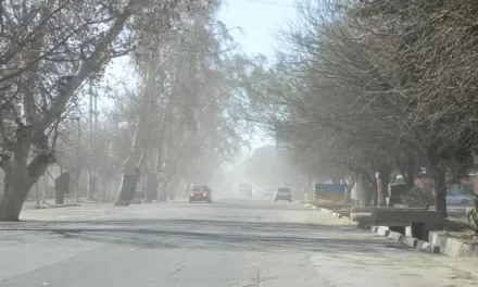 Arranca la semana con viento sur