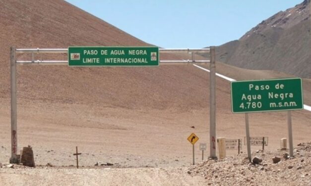 El Gobierno chileno evalúa habilitar el Paso de Agua Negra a mediados de noviembre