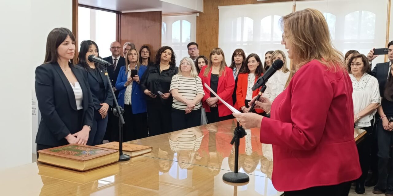La Corte de Justicia tomó juramento a la nueva jueza de Familia