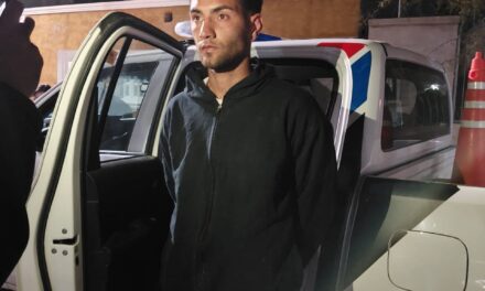 Santa Lucia: Cayó un ladrón tras ser sorprendido en la medianera de una casa