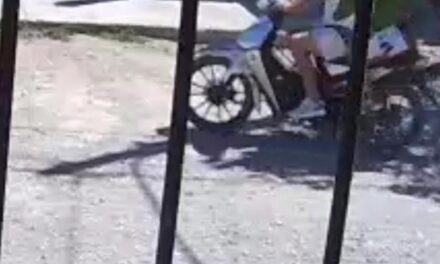 Motochorro cayó tras violento asalto en el René Favaloro