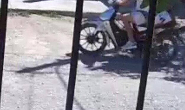 Motochorro cayó tras violento asalto en el René Favaloro