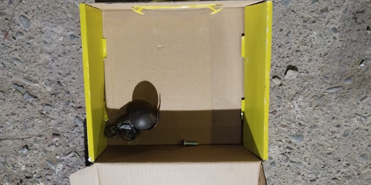Pánico en Jáchal: Encontraron una granada entre la basura