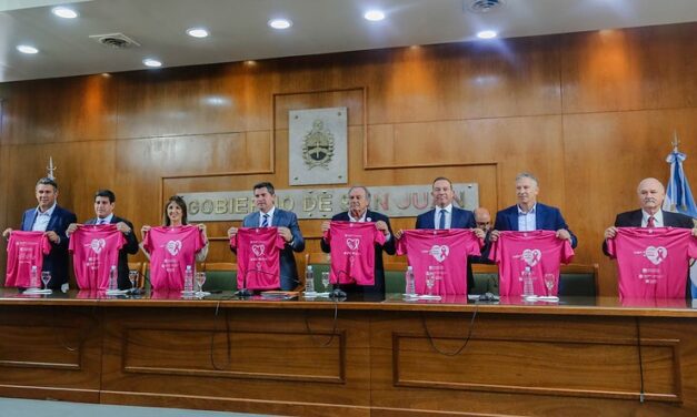 Orrego presentó la XIII Caminata de Concientización sobre el Cáncer de Mama