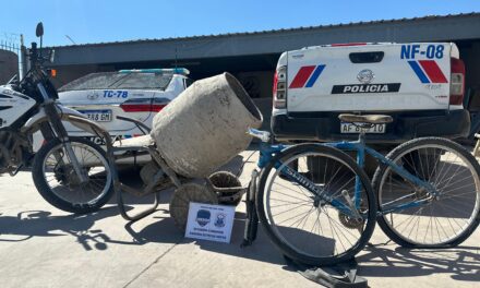 Operativo policial en Barrio Nuevo Cuyo