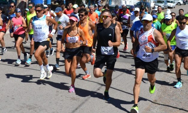 Primera edición de la Maratón del Club Deportivo Angaco
