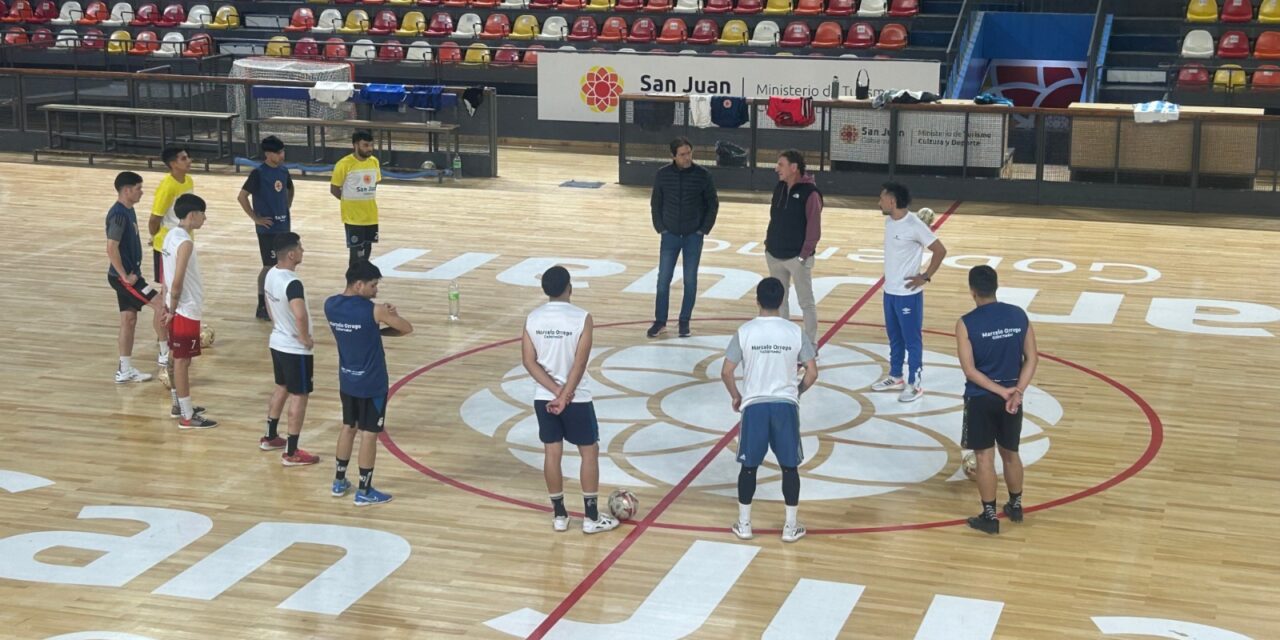 La Selección Sanjuanina de Futsal se prepara para buscar el título nacional en Misiones