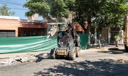 Capital: Avanza la renovación de calle Entre Ríos con un plan integral de obras coordinadas