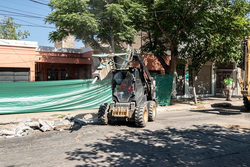 Capital: Avanza la renovación de calle Entre Ríos con un plan integral de obras coordinadas