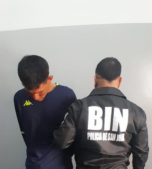 Chimbas: Cayó un joven acusado de robar un dron y alhajas de una vivienda