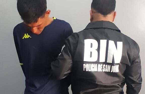 Chimbas: Cayó un joven acusado de robar un dron y alhajas de una vivienda