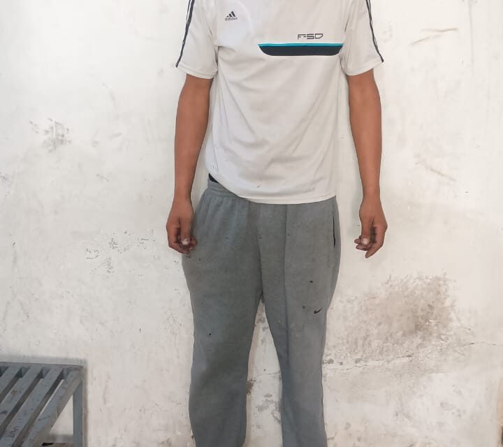 Detenido en flagrancia tras intento de robo en una vivienda