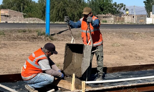 Comenzaron las obras del nuevo portal de ingreso a Las Chacritas