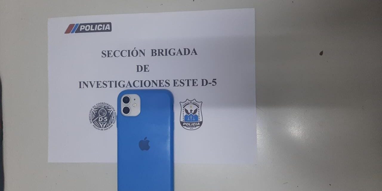 Cayó por vender en redes un iPhone robado en Caucete