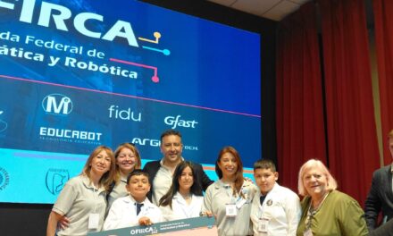 Orgullo caucetero: Alumnos de la Escuela Vieytes ganaron el primer puesto nacional en Robótica