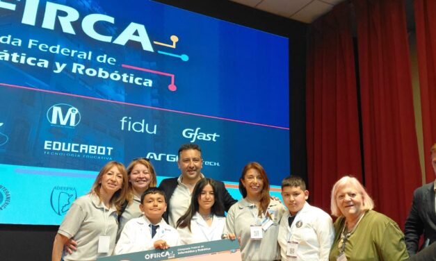Orgullo caucetero: Alumnos de la Escuela Vieytes ganaron el primer puesto nacional en Robótica
