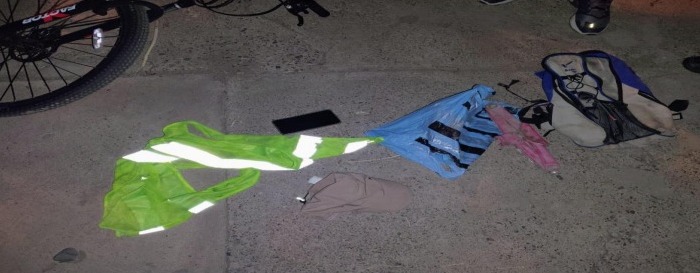 Persecución y arresto en Santa Lucía
