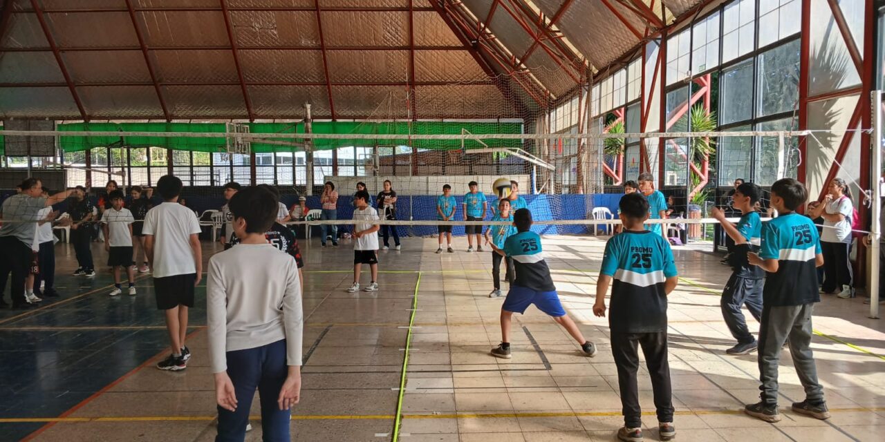 El vóley y el hándbol se adueñaron de una nueva fecha de los Intercolegiales