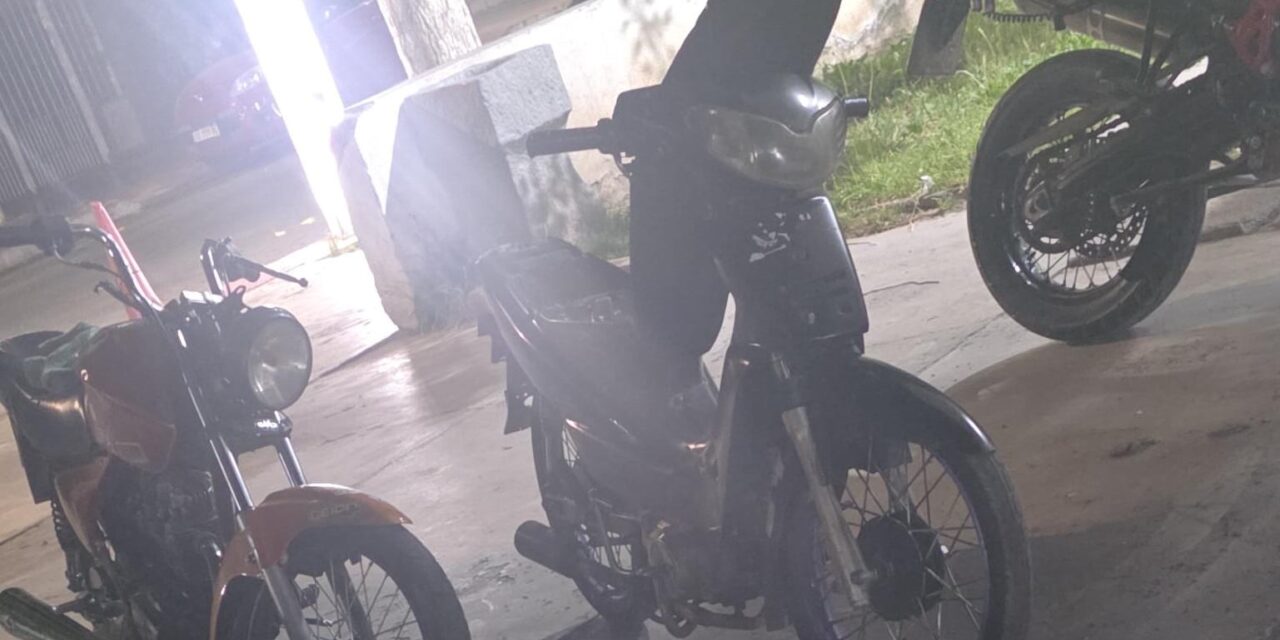 Secuestran dos motocicletas en Albardón