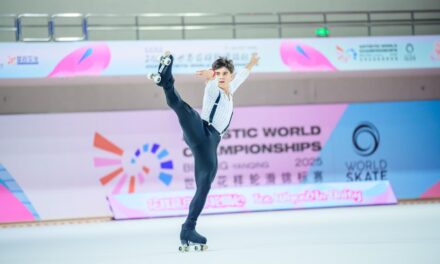 Ignacio Salas, el sanjuanino que brilla en el Mundial de Patinaje Artístico en Beijing