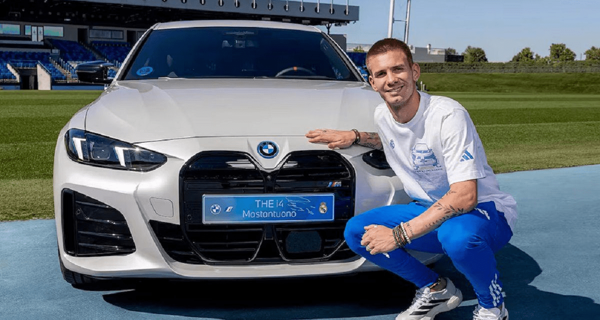 El millonario auto que el Real Madrid le regaló a Franco Mastantuono
