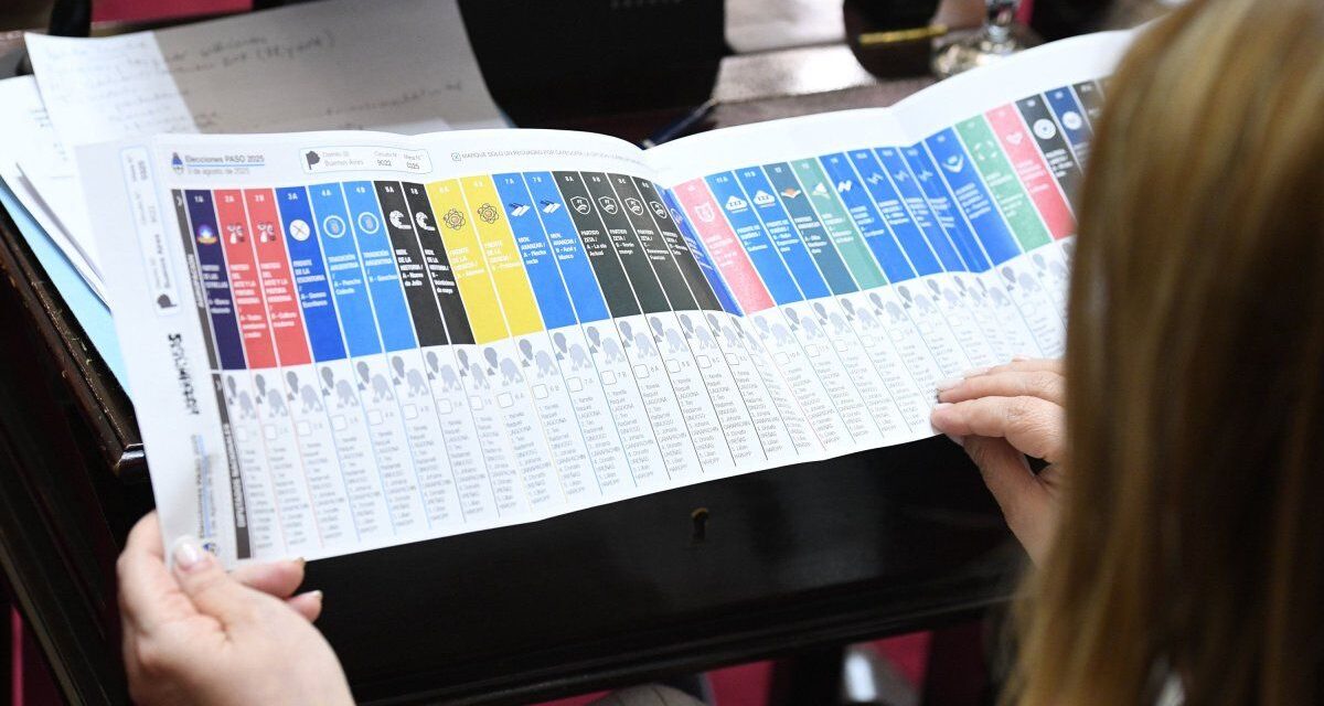 Cómo funciona el sistema de Boleta Única que se usará el 26 de octubre