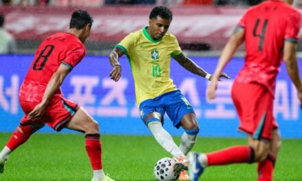 Brasil dio una exhibición de fútbol y goles en Corea del Sur