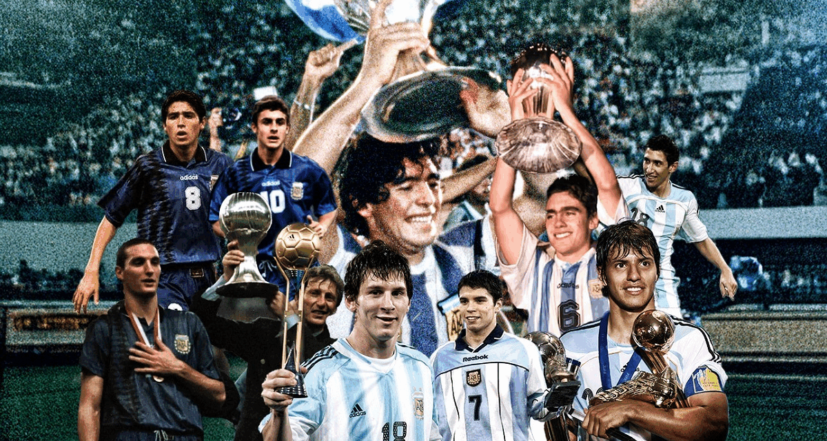 Todas las finales del Mundial Sub 20 que jugó la Selección argentina: cómo es el historial