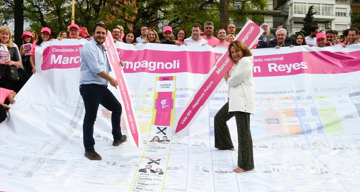 La Coalición Cívica cerró la campaña porteña y llamó a votar para que haya legisladores con las manos limpias