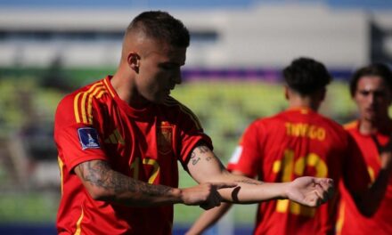 España derrotó a Ucrania y es el primer clasificado a cuartos del Mundial Sub-20