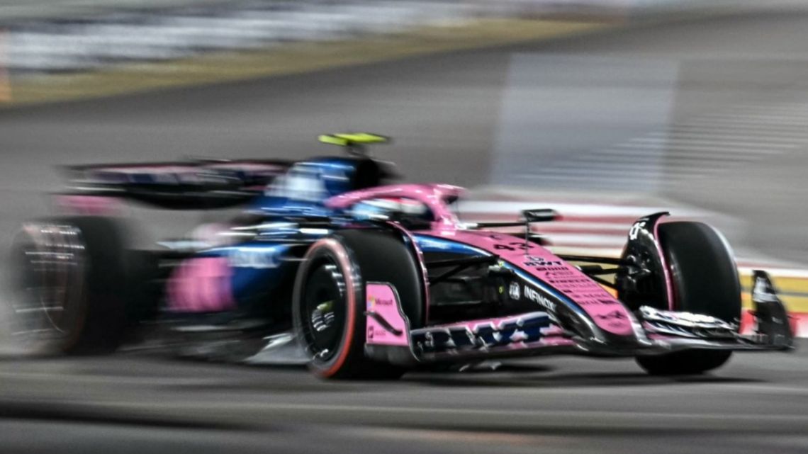 Franco Colapinto en la clasificación del Gran Premio de Singapur