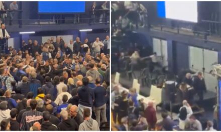 Gimnasia, un caos total: la Asamblea Ordinaria Anual terminó en una batalla campal