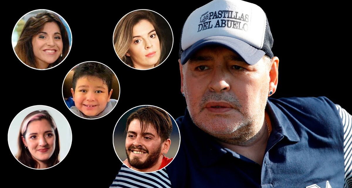 Los hijos de Maradona llegaron a un acuerdo con un grupo sueco para gestionar la marca del nombre