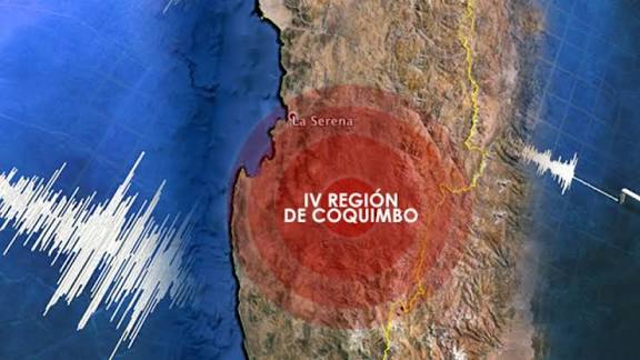 Sismo de magnitud 5.9 sacudió la región de Coquimbo en Chile