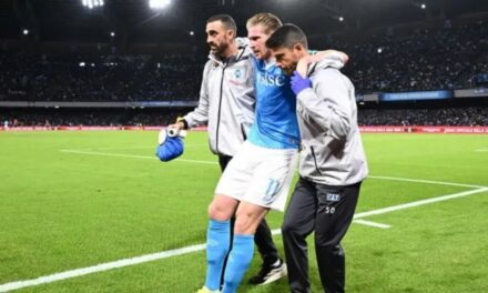 Kevin De Bruyne sufrió una dura lesión y estará fuera de las canchas hasta 2026