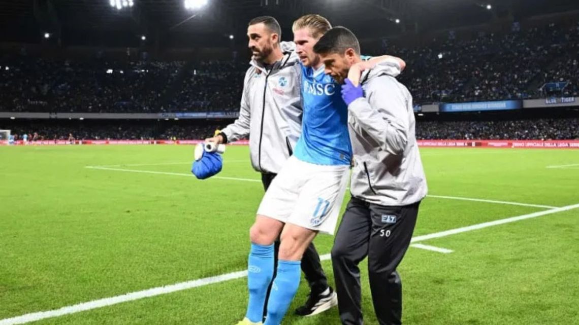 Kevin De Bruyne sufrió una dura lesión y estará fuera de las canchas hasta 2026